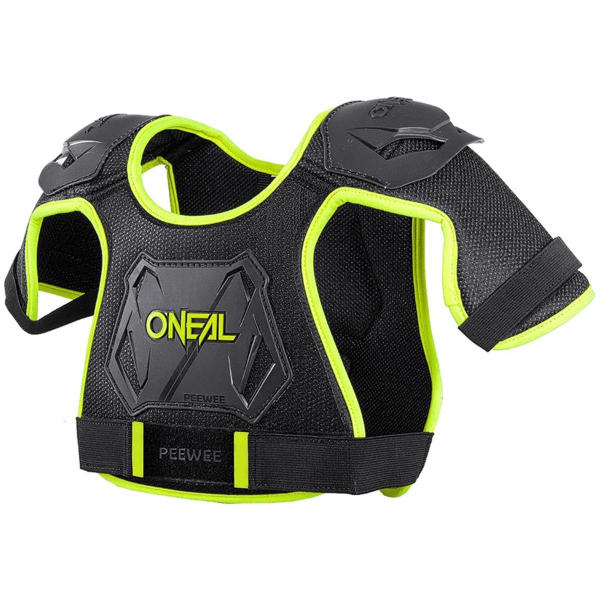 [0251-403] PEEWEE Chest Guard giallo neon M/L