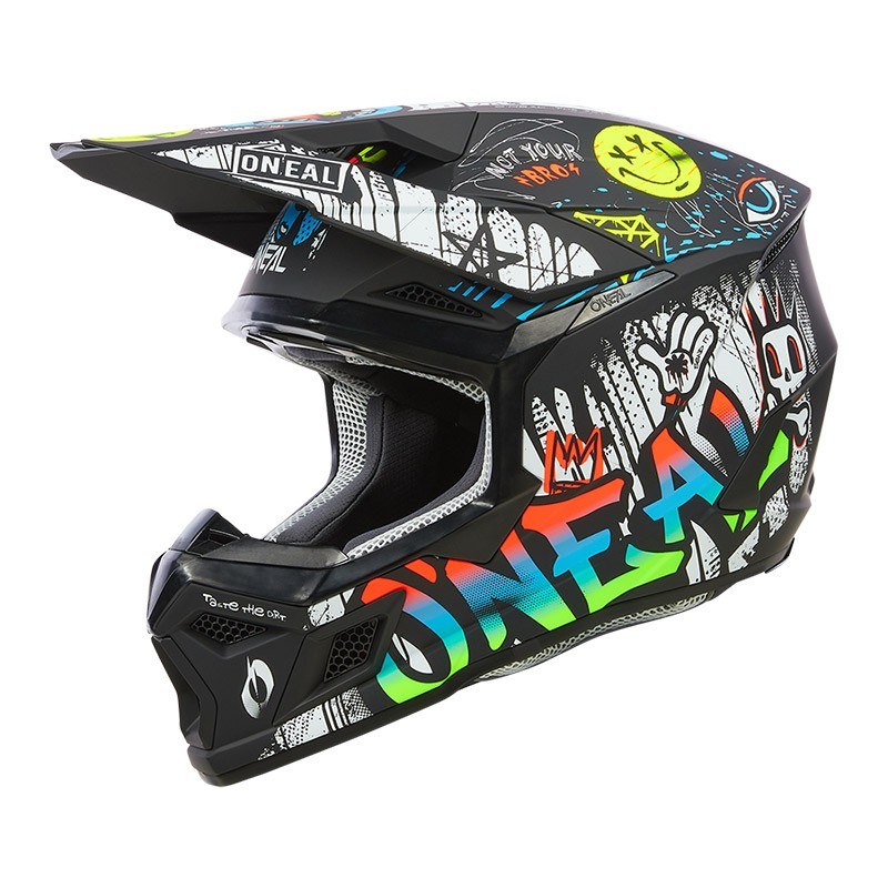 [0625-304] 3SRS Youth Helmet RANCID black/white L (53/54 cm