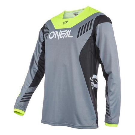 [1049-213] ELEMENT FR Maglia giovanile HYBRID grigio/giallo neon M