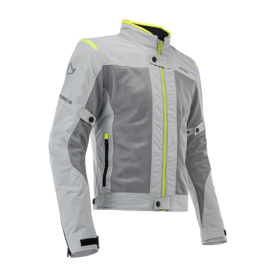 ACERBIS RAMSEY VENTED LADY GRIGIO GIALLO TAGLIA M GIACCA MOTO CE PROTEZIONI