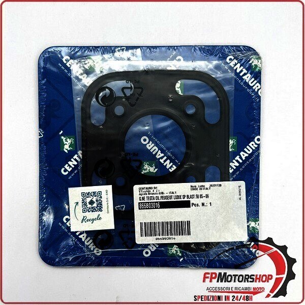 [CE04816] GUARNIZIONE TESTA CILINDRO PER PEUGEOT LUDIX BLASTER 50 05>06 CENTAURO 866B03016