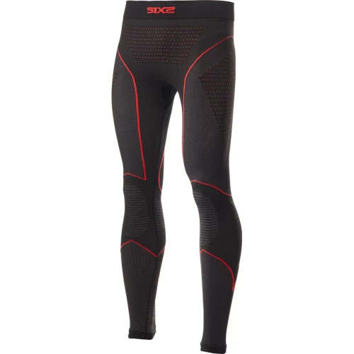 LEGGINGS LUNGO BLAZEFIT UNDERWEAR BLACK/RED - XS/S