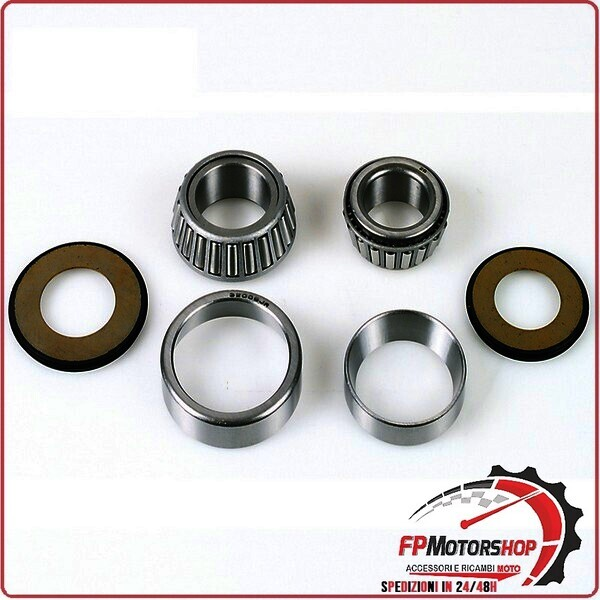 KIT CUSCINETTI STERZO PER MOTO YAMAHA V839300560 YZ 00 13 TOURMAX 1980-1985