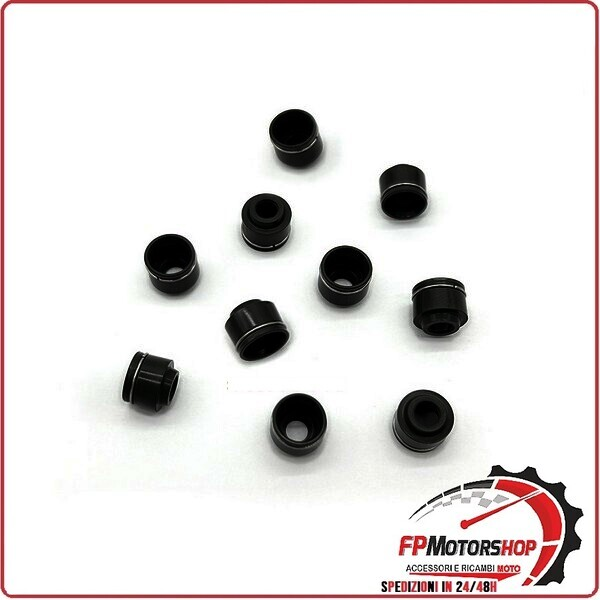 GOMMINI VALVOLE MOTORE PER MOTO KAWASAKI V839604352 EL 250 85 91 TOURMAX