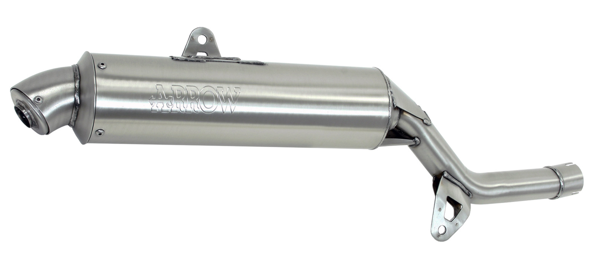 HONDA XRV750 AFRICATWIN PARIS DAKAR 90-92 SILENZIATORE ACCIAIO INOX E4 OMOLOGATO