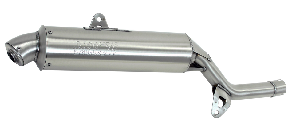 HONDA XRV750 AFRICATWIN PARIS DAKAR 90-92 SILENZIATORE ACCIAIO INOX E4 OMOLOGATO