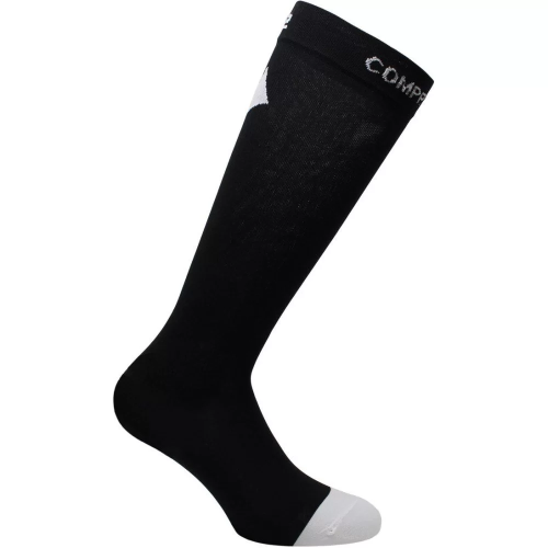 CALZA COMPRESSIVA CLASSE 2 LUNGA BLACK/WHITE- L