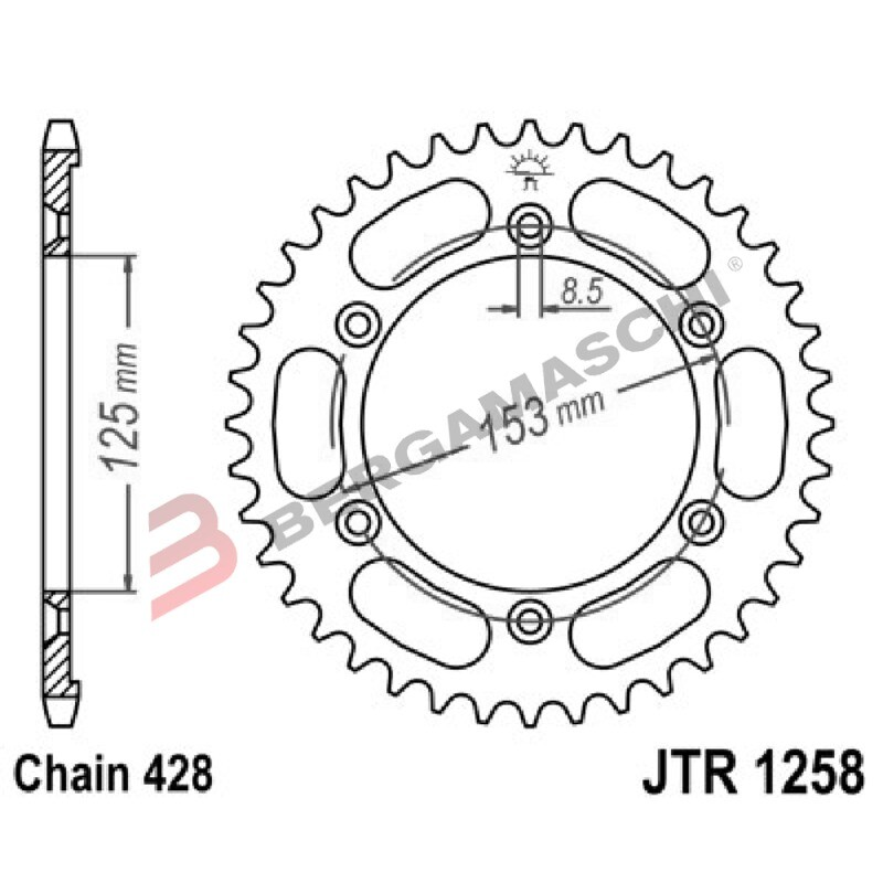 CORONA JT 1258 Z54 JTR1258.54 HONDA