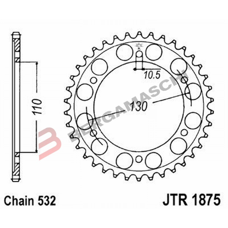 CORONA JT 1875 Z48 JTR1875.48 YAMAHA