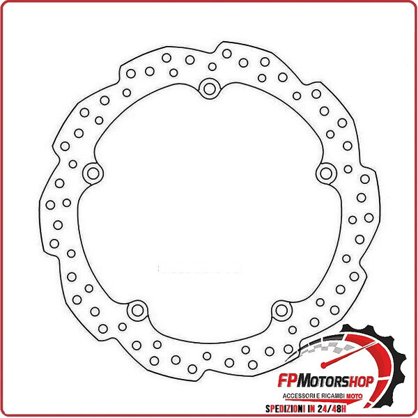 DISCO FRENO MOTO HONDA FMD0479R NC 750 X INTEGRA 700 2014-2022