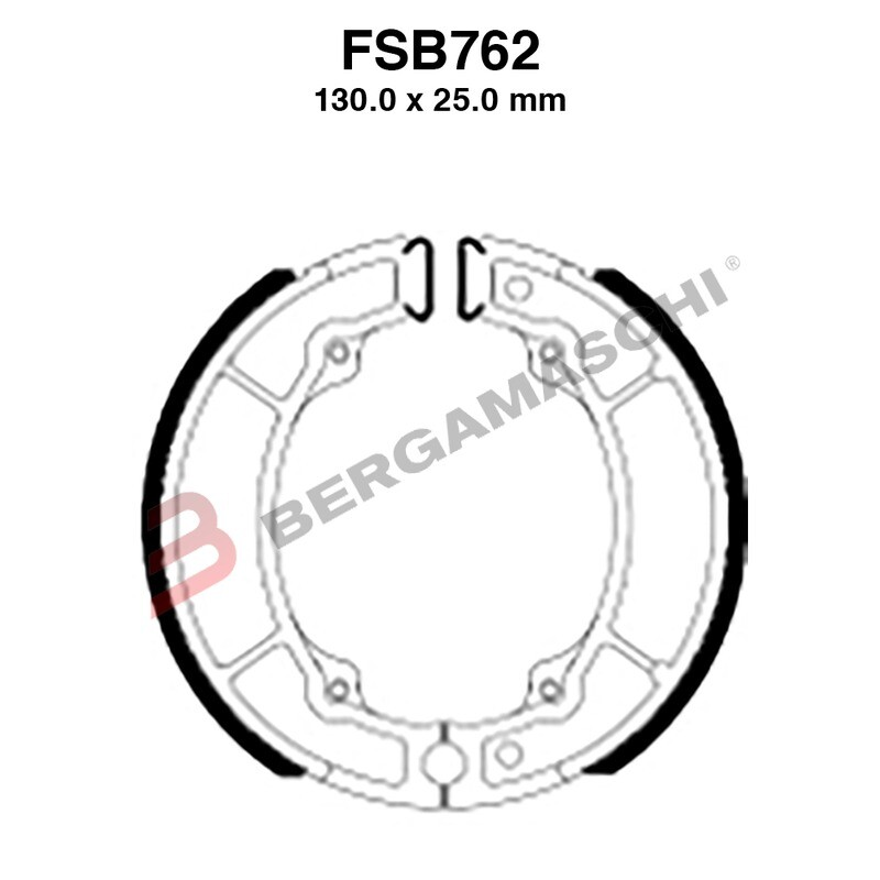 GANASCE FERODO FSB762A EBC HONDA