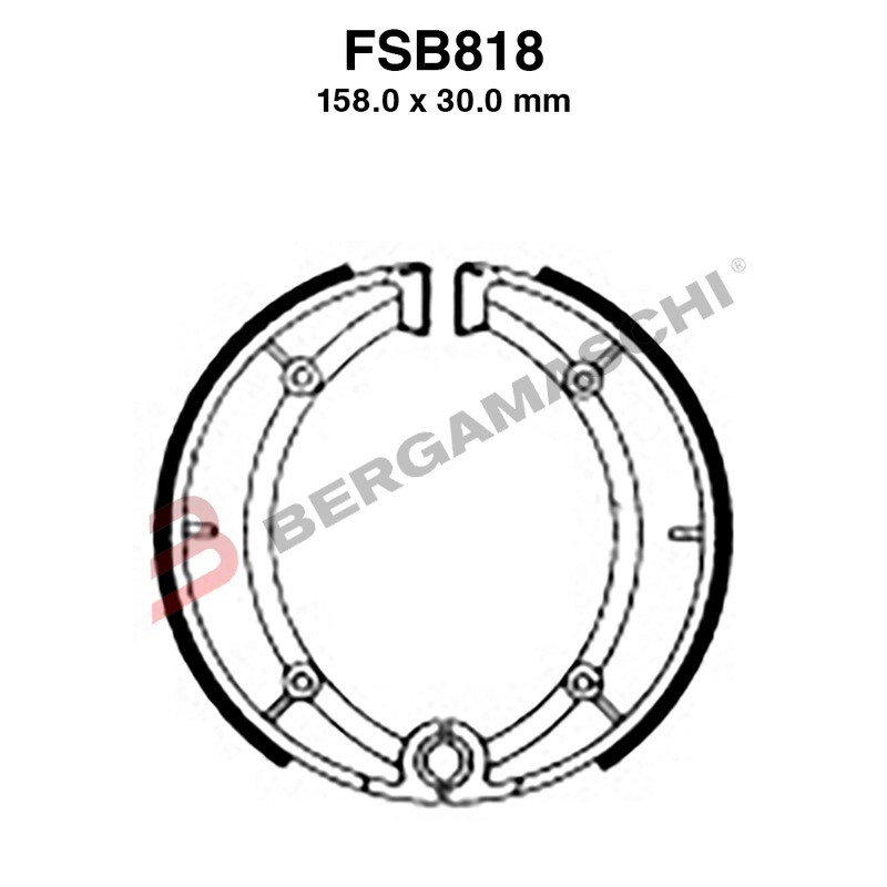 GANASCE FERODO FSB818 EBC