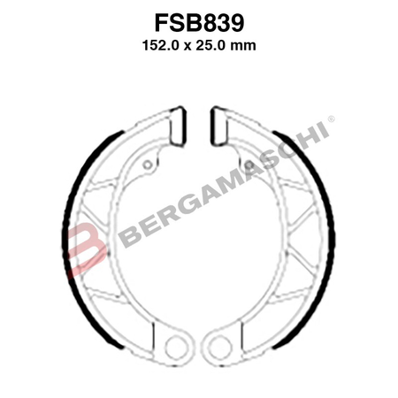 GANASCE FERODO FSB839A EBC