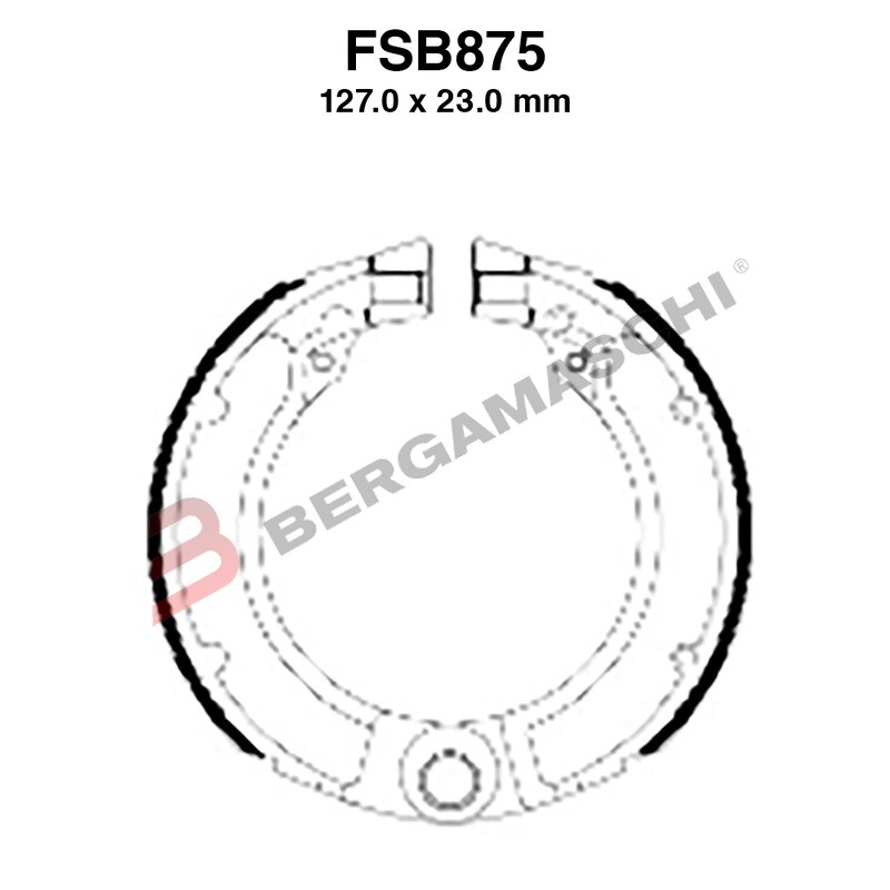 GANASCE FERODO FSB875A EBC