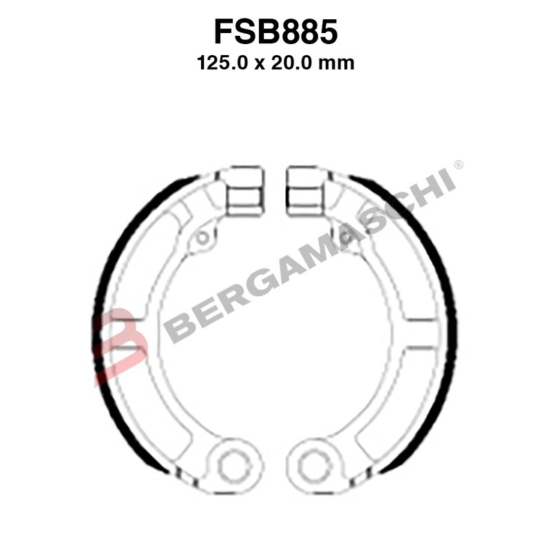 GANASCE FERODO FSB885A EBC