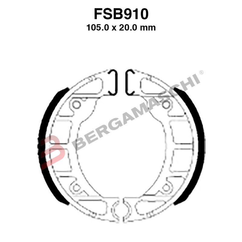 GANASCE FERODO FSB910A EBC