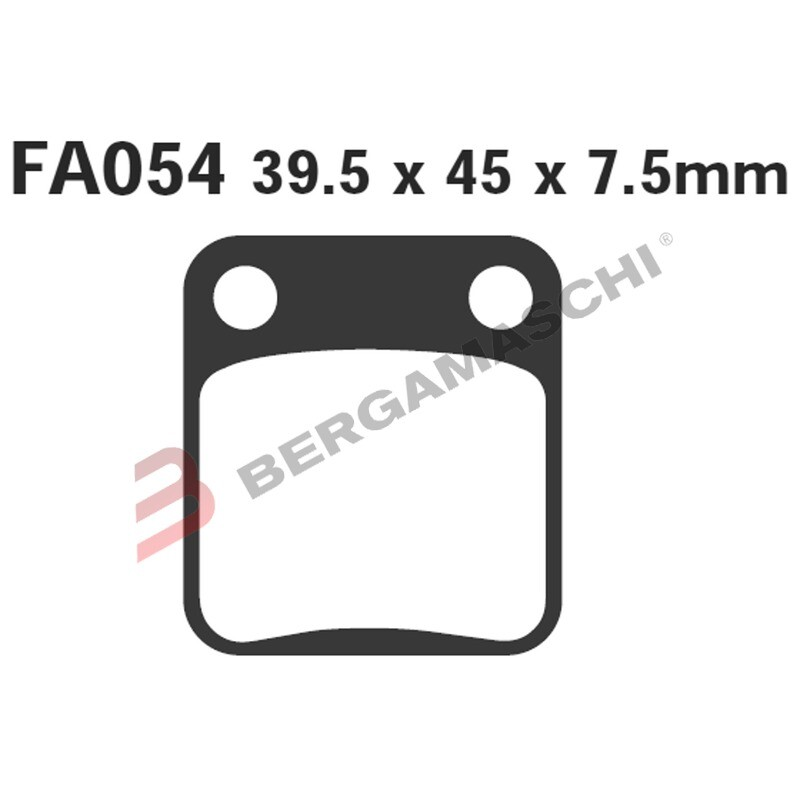 PASTIGLIE FRENO MOTO EBC SFAC054 SFAC DAELIM PEUGEOT