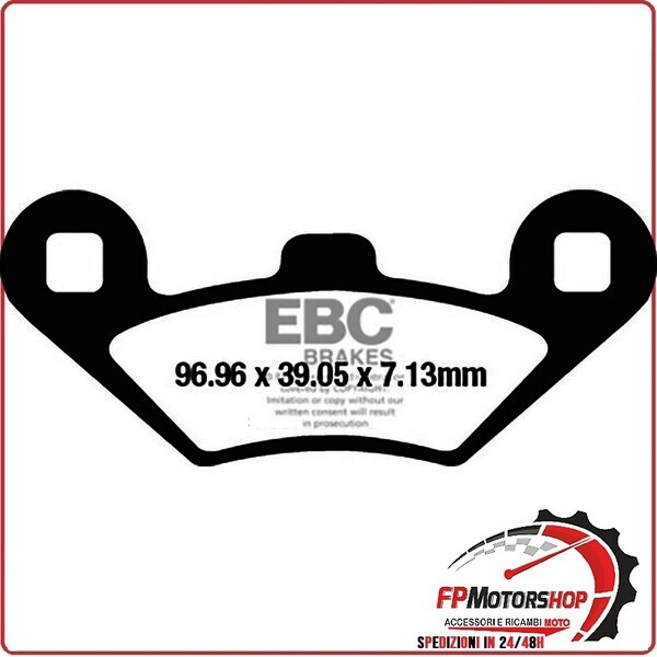 PASTIGLIE FRENO MOTO EBC SFAC650 SFAC PEUGEOT METROPO LIS RS 2014