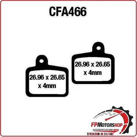 [R4246600] PASTIGLIE FRENO BICI MTB CFA466HH EBC MESCOLA SINTERIZZATA MOUNTAINBIKE