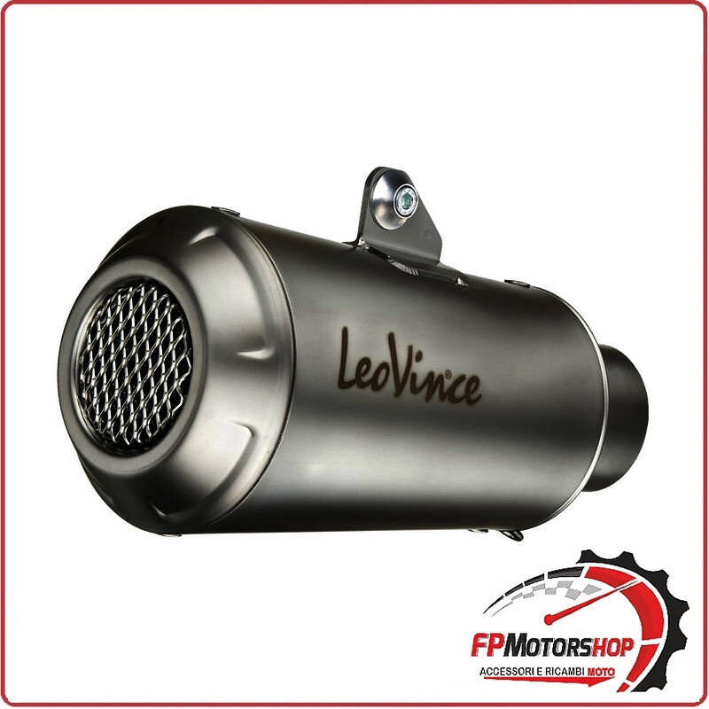 SLIP-ON LV-10 INOX BENELLI LEONCINO LEOVINCE 15226 500 17- DAL 2017