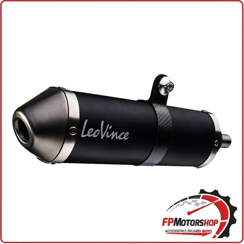 SCARICO COMPLETO X-FIGHT BLACK DERBI LEOVINCE 3228B SENDA SM 50 2004-2012 GILERA