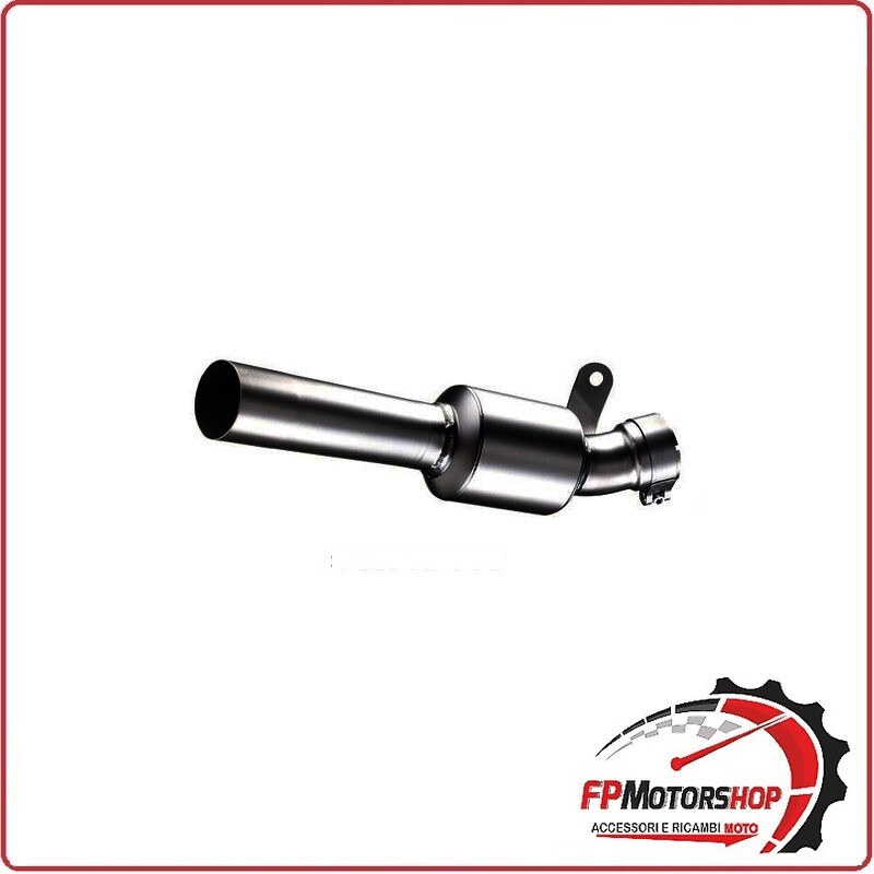 [LV8081] RACCORDO ELIMINA CATALIZZATORE PER MOTO KAWASAKI ZX-10R/RR 16-20 LEOVINCE 8081