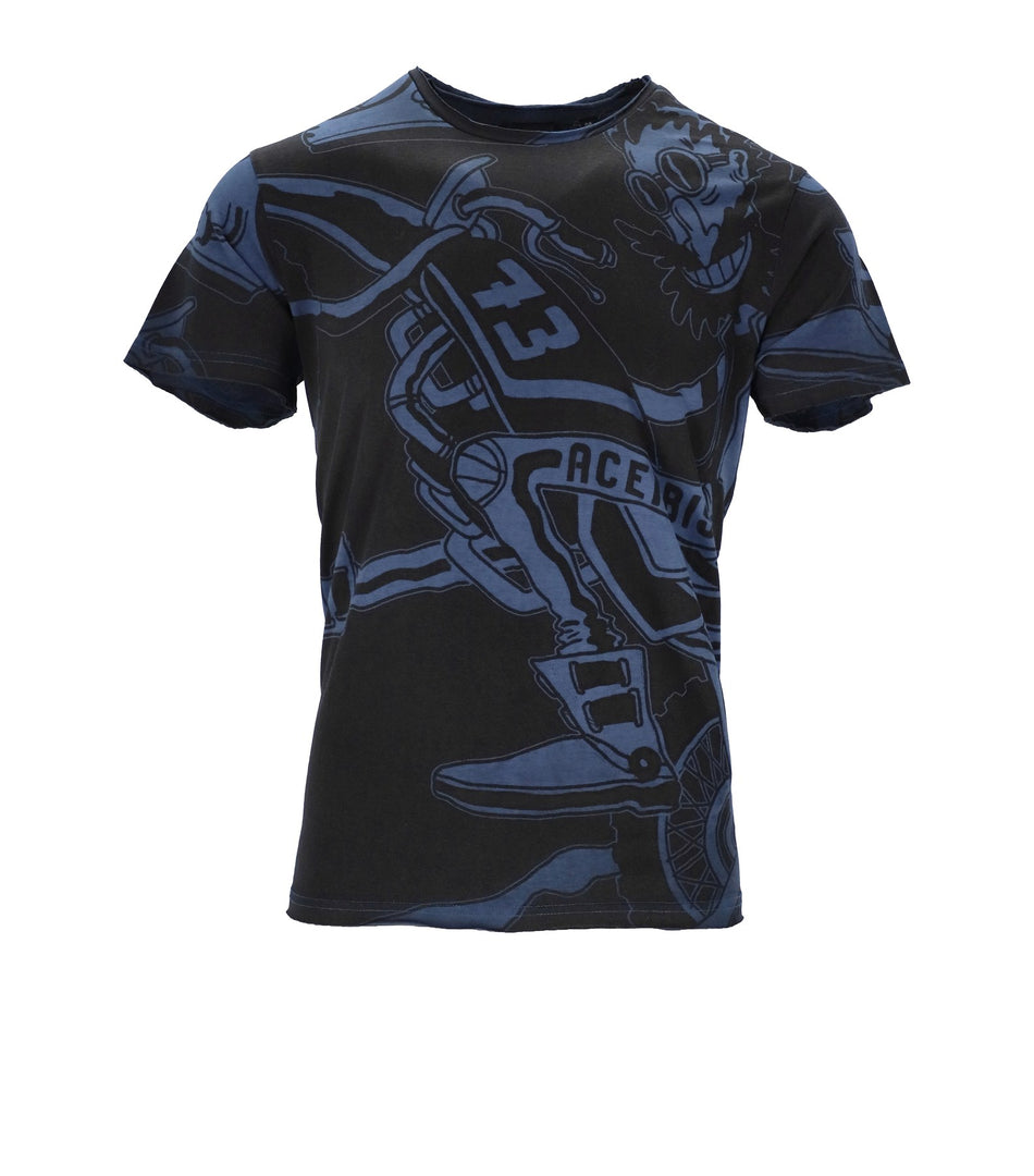 [0910950.042.069] T-SHIRT SP CLUB SKILL Colore : ROYAL BLU Taglia : XXL