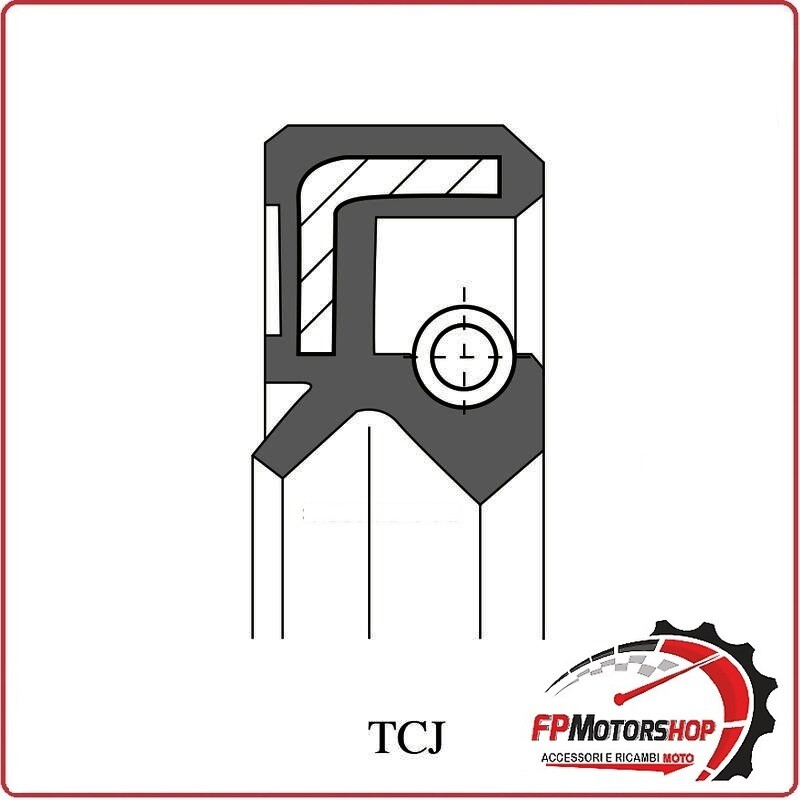 PARAOLIO TCJ 30X19X7 VITON P/327