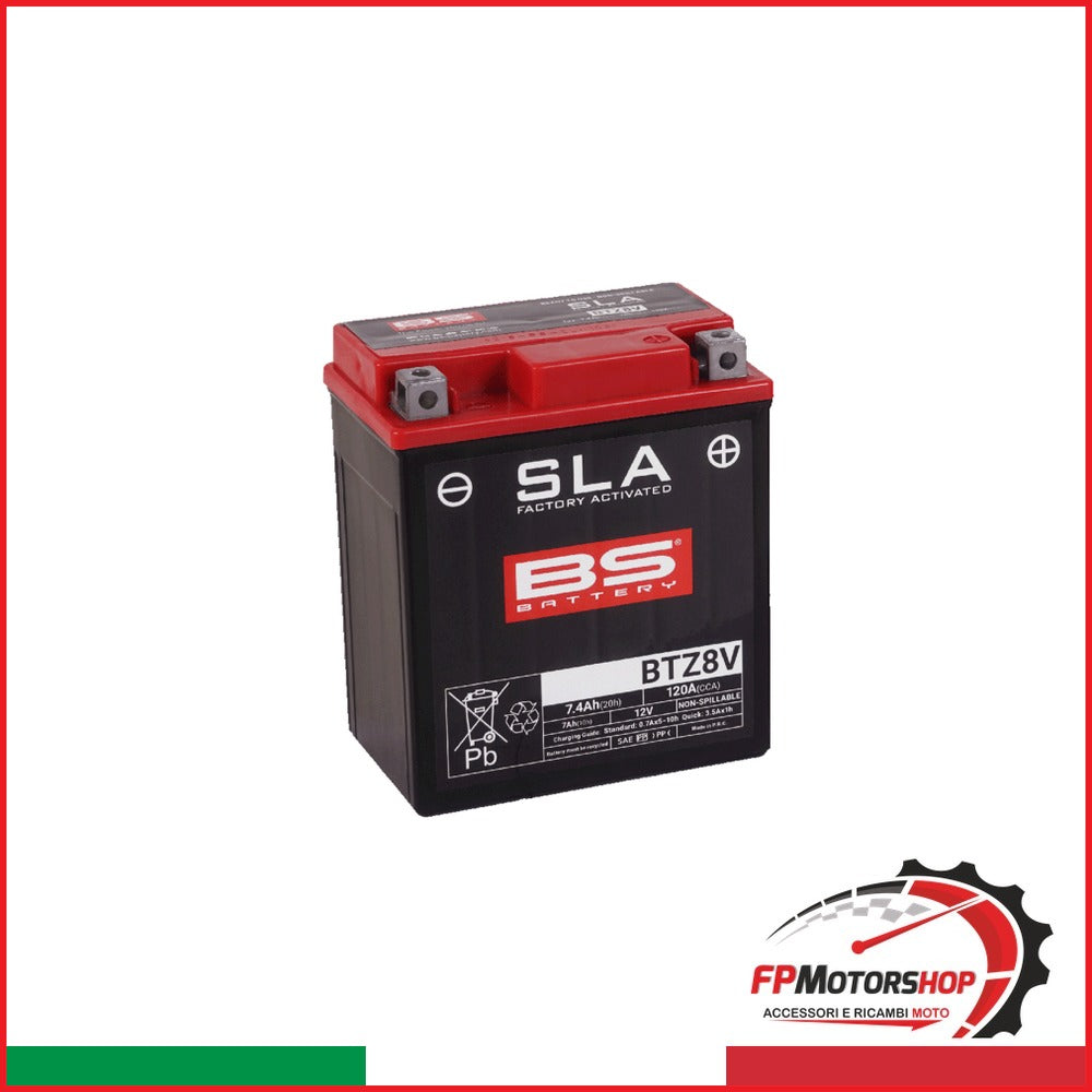 BATTERIA BS SLA BTZ8V