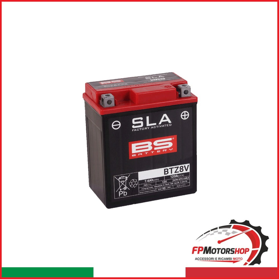 BATTERIA BS SLA BTZ8V
