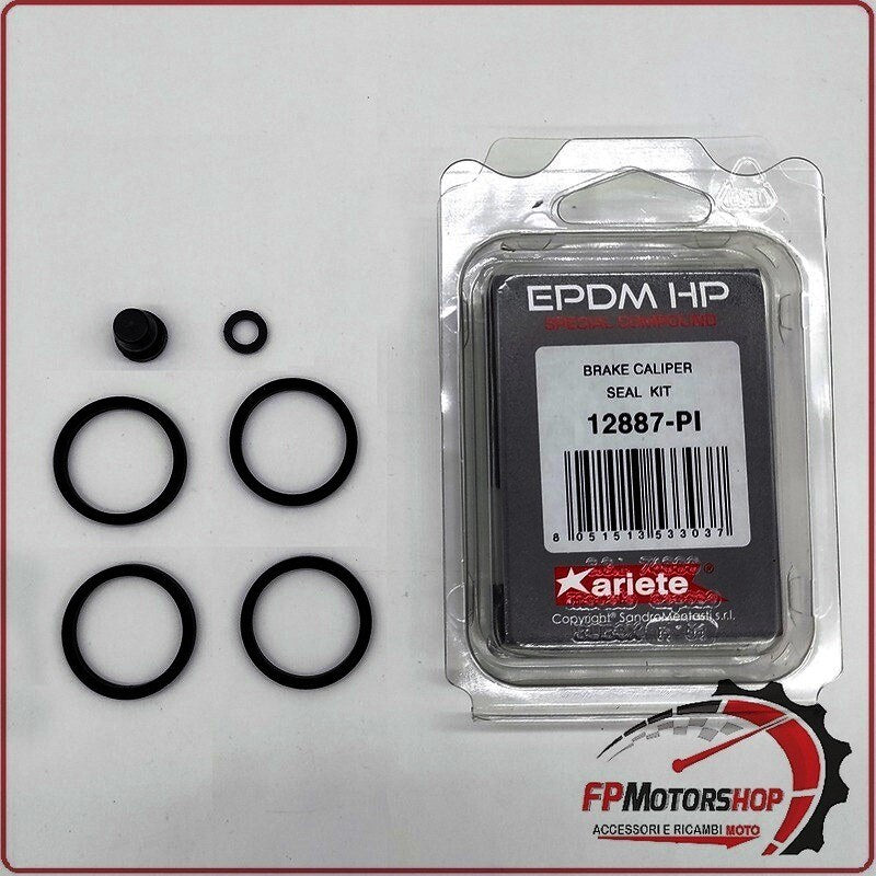 [AR41361] KIT GUARNIZIONI PER PINZA FRENO MOTO GRIMECA DA 25 MM ARIETE 12887-PI BETA REV 3
