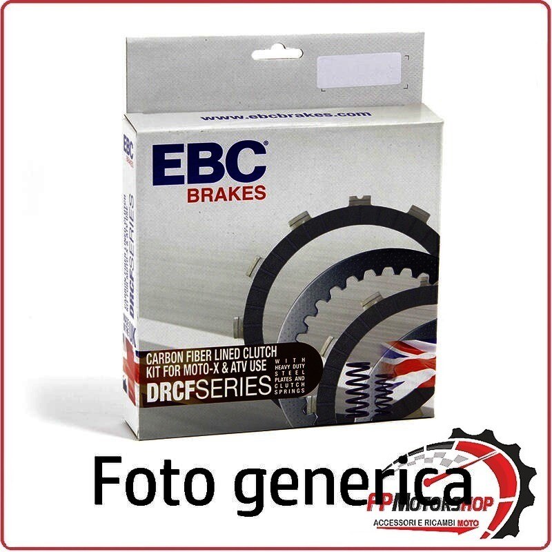 [R3627700] KIT DISCHI FRIZIONE CARBONIO MOTO PER HONDA CRF 250 L 13-20 R 17-20 DRCF277 EBC