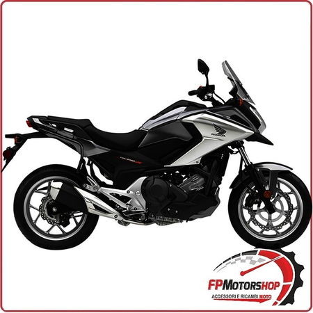 ATTACCO BORSE LATERALI RIGIDE HONDA H0NT75IF NC 750 X/S 2016-2020