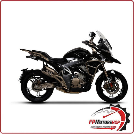 [SDA0420] ATTACCO BORSE LATERALI BAGAGLIO MOTO RIGIDE PER ZONTES T310/T2>310/X310 19>22