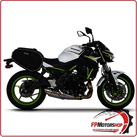 ATTACCO BORSE LATERALI MORBIDE KAWASAKI K0Z667SE Z650 2016-2022
