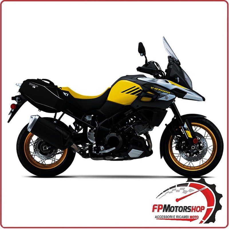 [SDA0510] ATTACCO BORSE LATERALI BAGAGLIO MOTO MORBIDE PER SUZUKI DL VSTROM 1000 14>19
