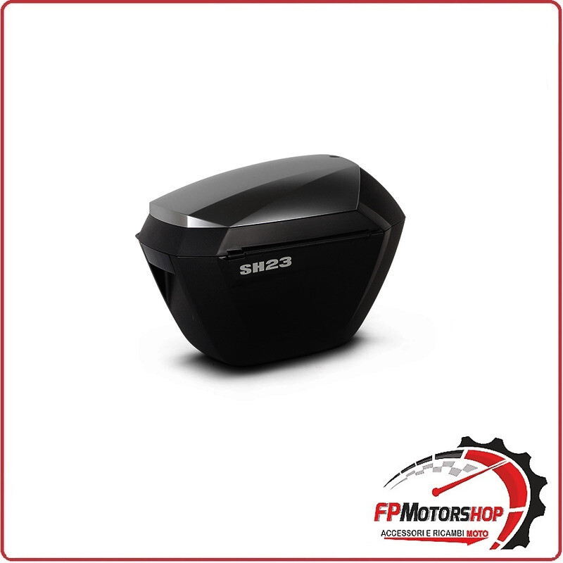 COPPIA BORSE LATERALI SHAD SH23 NGK D0B23200W COVER IN ALLUMINIO