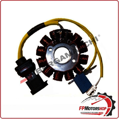 STATORE MAGNETE PER KOKUSAN MOT.LEADER OKYAMI V833100120 125 EURO3 12 BOBINE