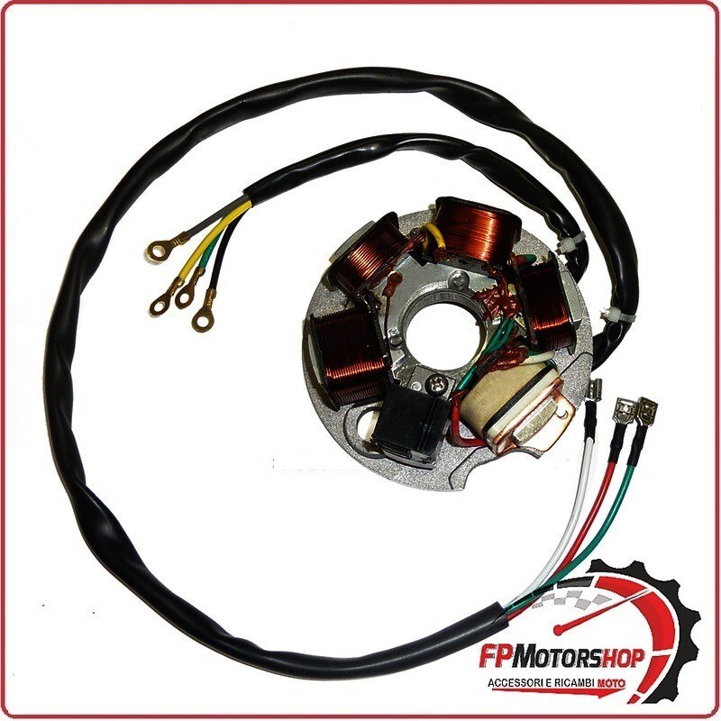 [V833300112] STATORE MAGNETE PER PIAGGIO VESPA ET3 125 76-83 WAI 6 BOBINE