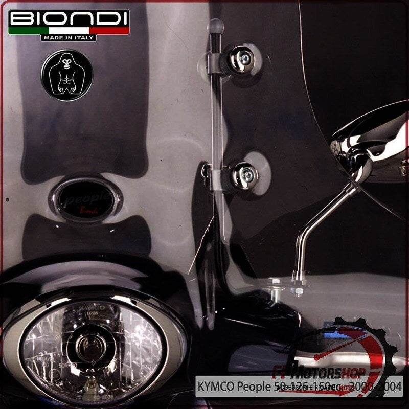 [BI8500784] KIT ATTACCHI PARABREZZA SCOOTER PER KYMCO PEOPLE 50/125/150 00> BIONDI 8500784