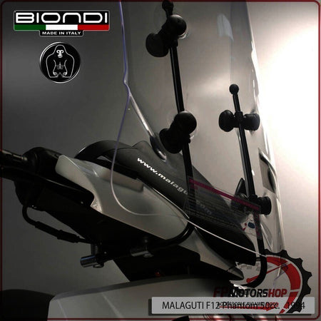 [BI8500911] KIT ATTACCHI PARABREZZA SCOOTER PER MALAGUTI F12 BIONDI 8500911 PHANTOM 50 94>