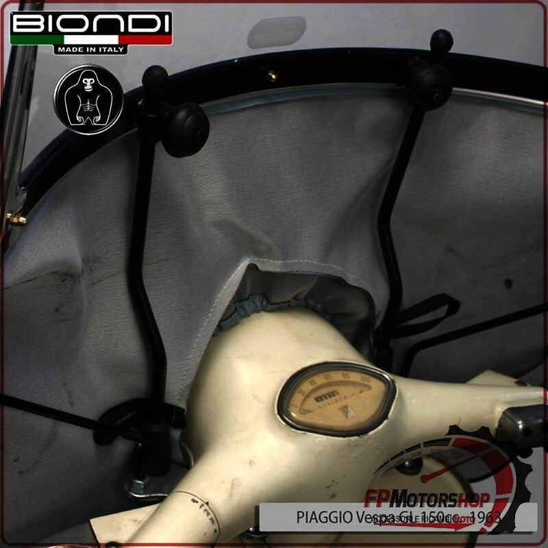 [BI8500949] KIT ATTACCHI PARABREZZA SCOOTER PER PIAGGIO VESPA ET3 GL 50 BIONDI 8500949 PX