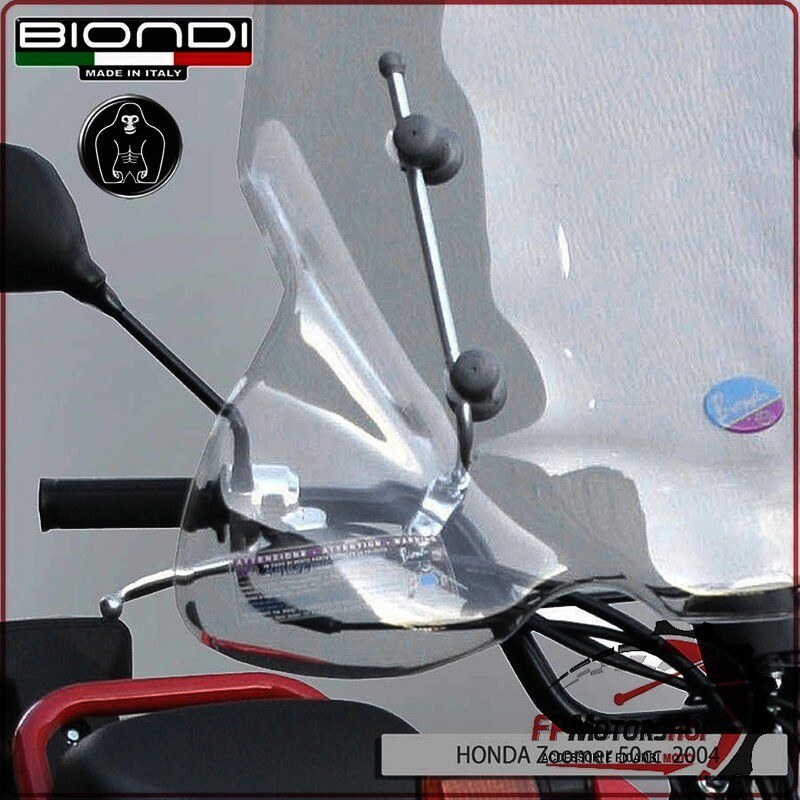 [BI8500986] KIT ATTACCHI PARABREZZA SCOOTER PER PEUGEOT LUDIX 50 HONDA ZOOMER BIONDI 8500986