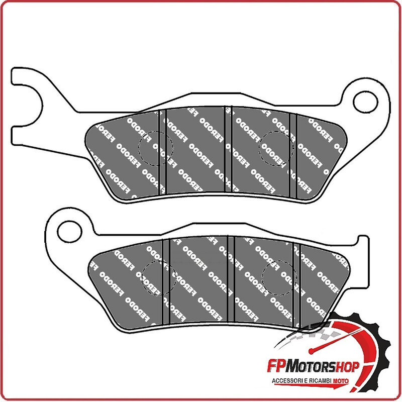 PASTIGLIE FRENO MOTO FERODO FDB2325EF APRILIA PIAGGIO