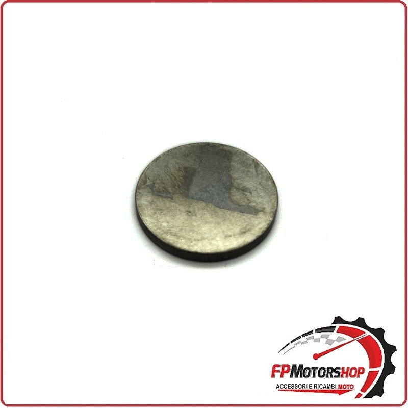 [V839602354] PASTIGLIA PIATTELLO REGISTRO REGOLAZIONE GIOCO VALVOLE PER MOTO 25mm x 2,40mm