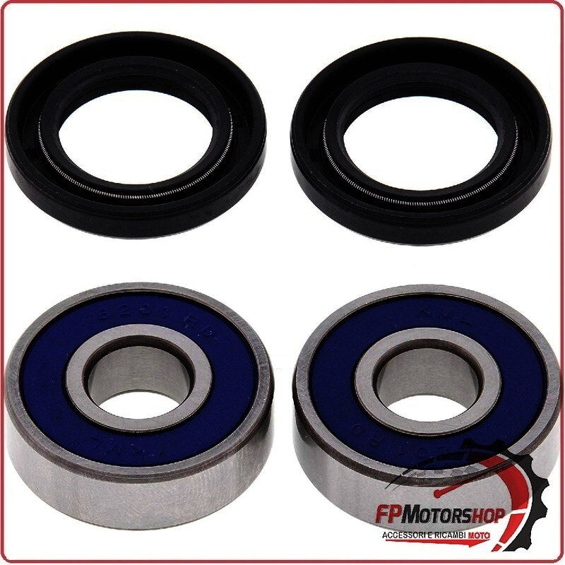 [WY251025] KIT CUSCINETTI RUOTA PER MOTO YAMAHA YZ 80 85 TT-R50 WRP WY>25>1025