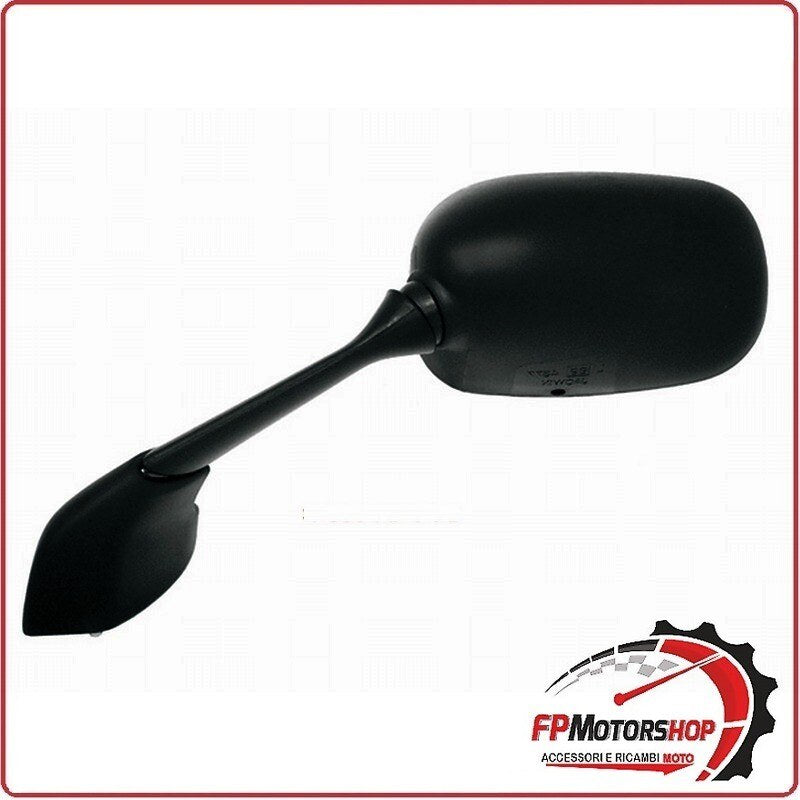 [E2221380] SPECCHIO SPECCHIETTO RETROVISORE SX NERO PER MOTO YAMAHA YZF R1 02>03 R6 03>08