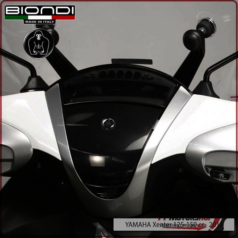 [BI8500511] KIT ATTACCHI PARABREZZA PER SCOOTER YAMAHA XENTER 125 150 2011> BIONDI 8500511