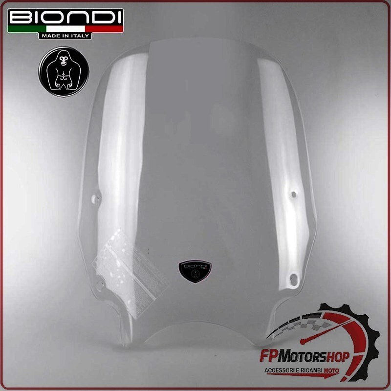 [BI8061292] PARABREZZA CUPOLINO PER HONDA SH MODE 125 2013>2020 ATTACCHI ORIGINALI BIONDI 8061292