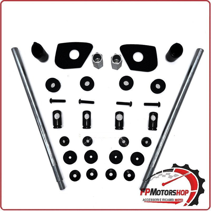 [BI8500480] KIT ATTACCHI PARABREZZA SCOOTER PER PIAGGIO BEVERLY 300/400 S 21> BIONDI 8500480
